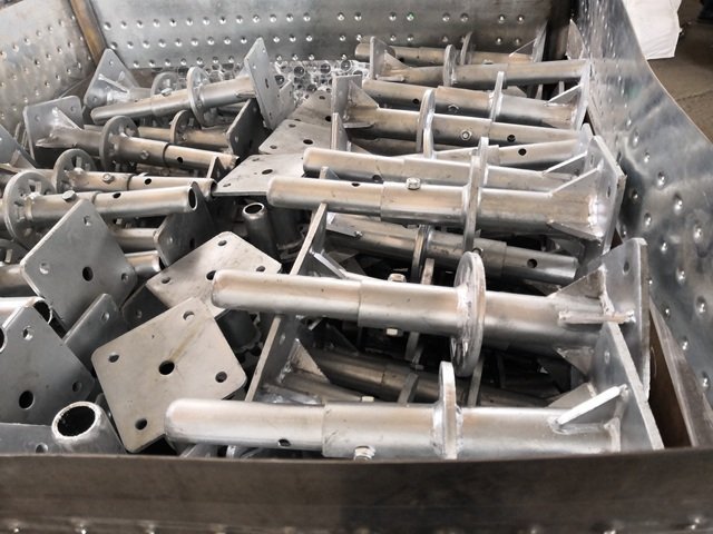 ringlock scaffolding castor adaptor